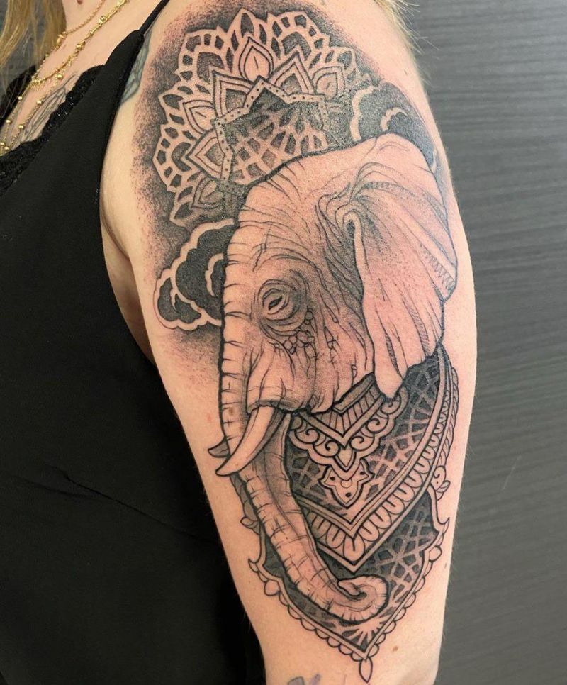 Pretty Elephant Tattoos That You Will Love