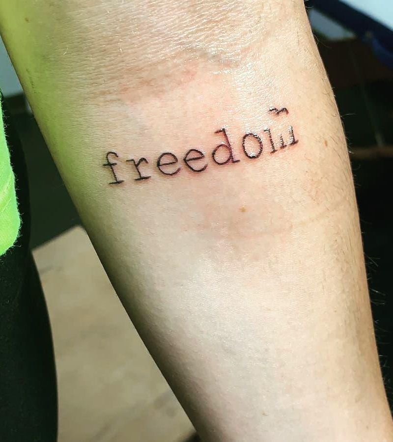 Freedom Tattoo Designs to Express Your Inner World