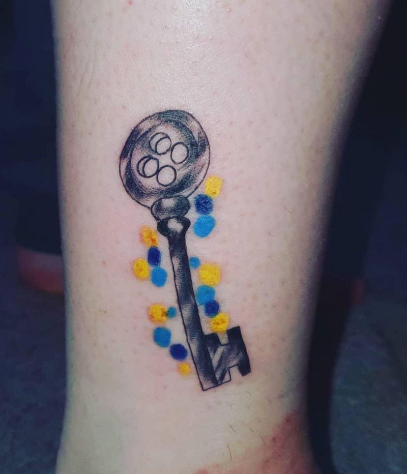 30 Pretty Key Tattoos Let Everything Go Smoothly for You