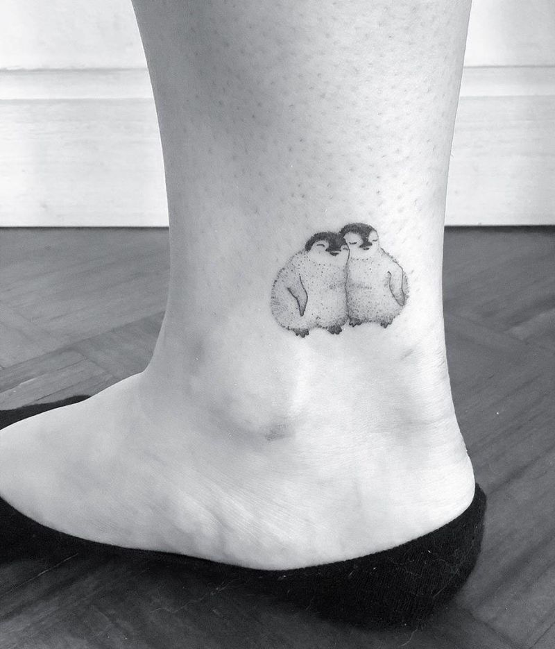 Cute Penguin Tattoo Designs for You to Enjoy