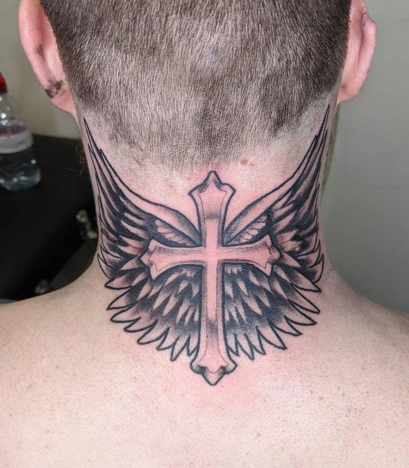 Pretty Back of Neck Tattoo Designs to Inspire You