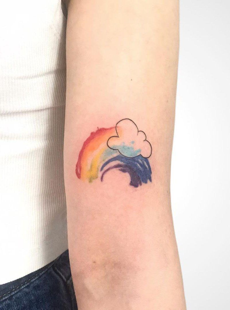 Pretty Cloud Tattoo Designs to Inspire You