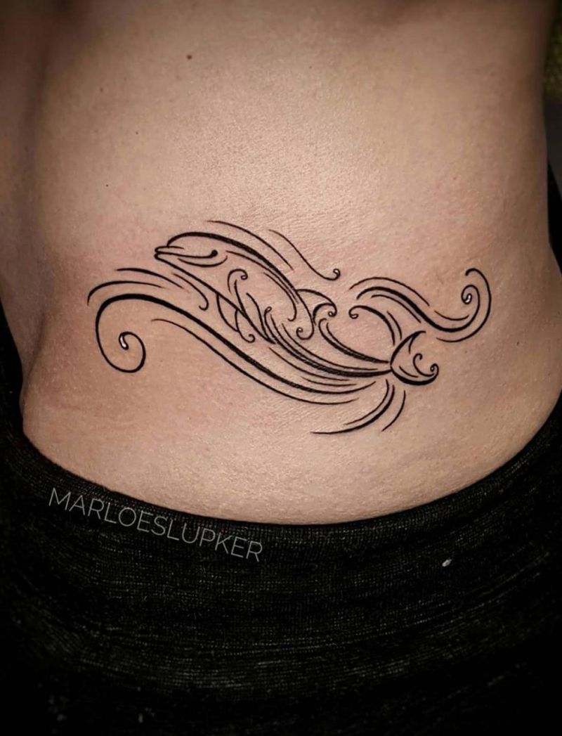 Pretty Dolphin Tattoos That You Can't Miss