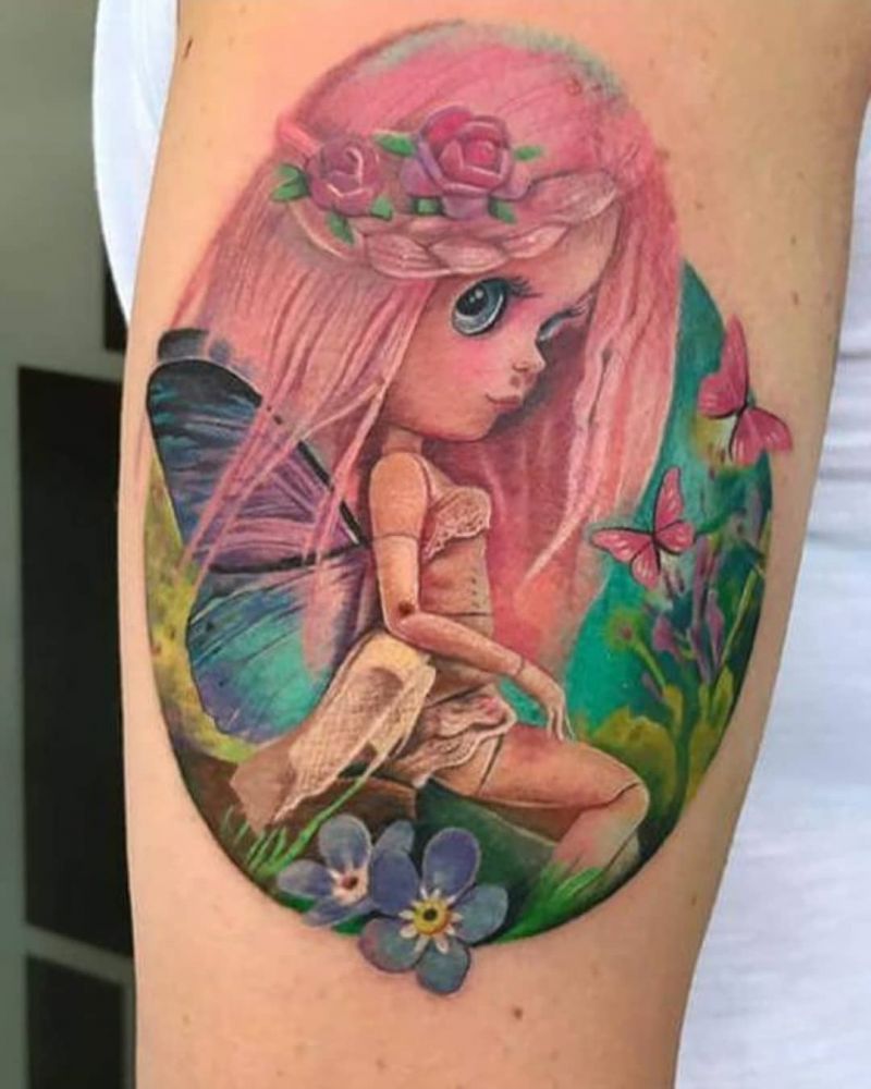 Pretty Fairy Tattoo Designs to Inspire You