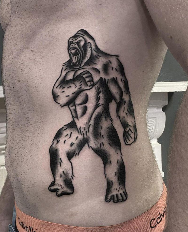 Superb Gorilla Tattoo Designs to Inspire You