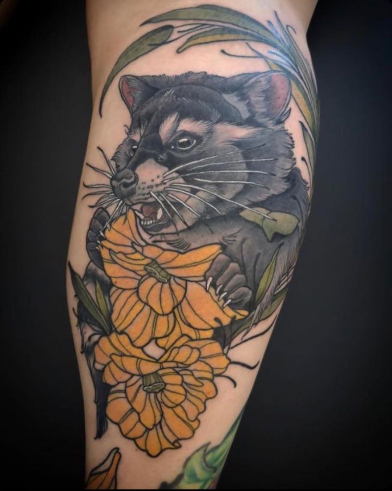 Cute Raccoon Tattoos You Will Love