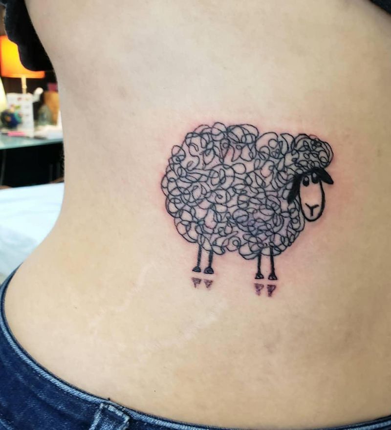 Cute Sheep Tattoos You Will Love