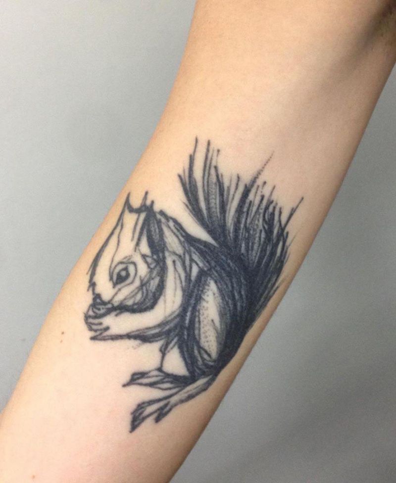 Cute Squirrel Tattoos You Will Love