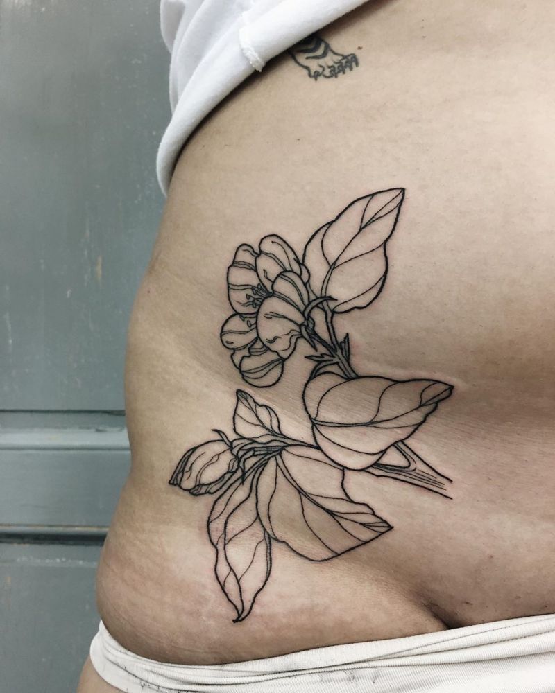 30 Pretty Apple Blossom Tattoos You Will Love