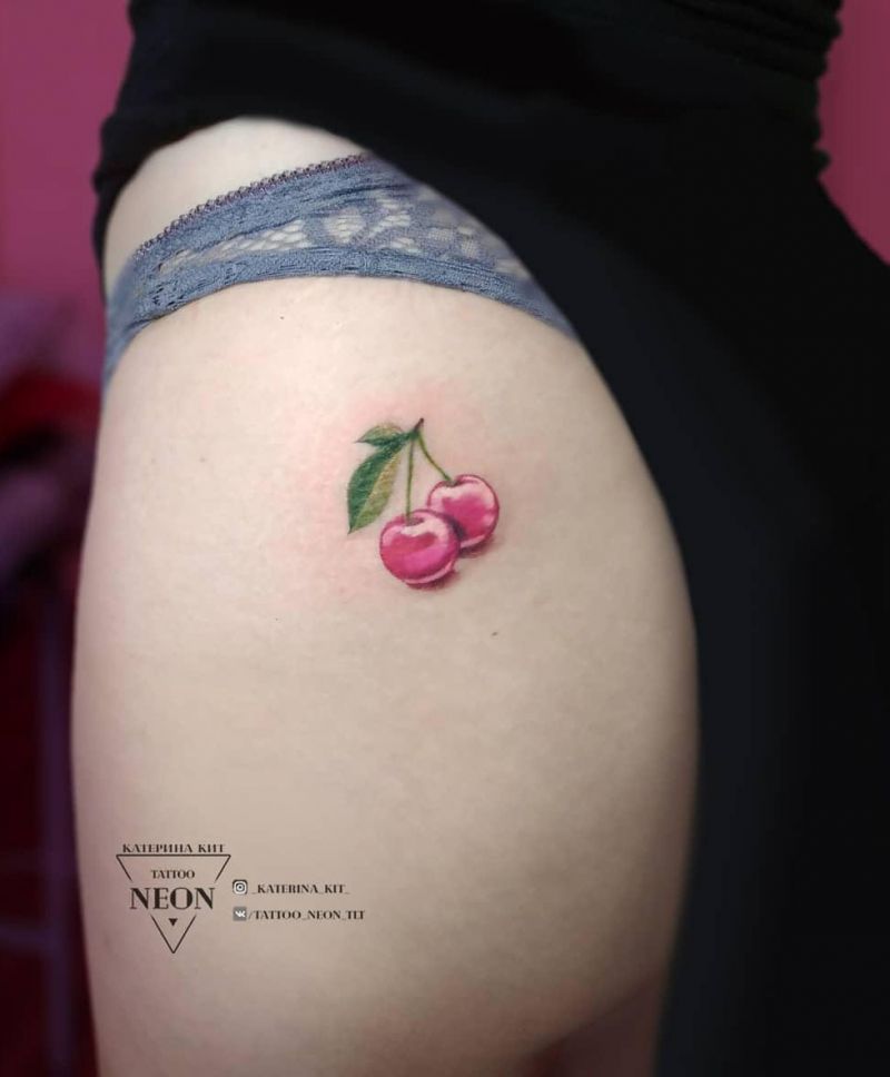 30 Pretty Cherry Tattoos for Women You Will Love