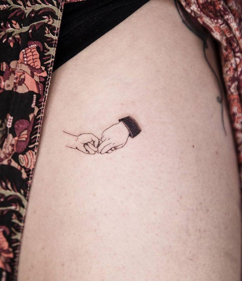 30 Creative Handshake Tattoos You Will Love