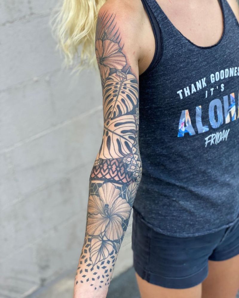 30 Elegant Hibiscus Tattoos You Will Love