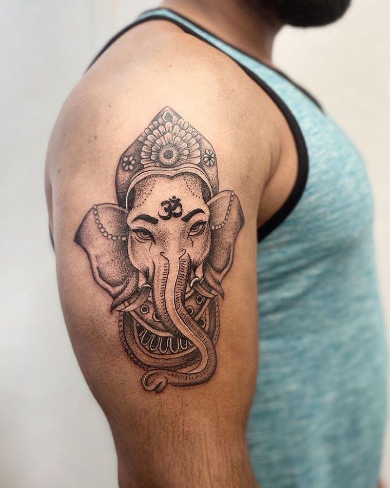 33 Pretty Hindu Tattoos to Inspire You