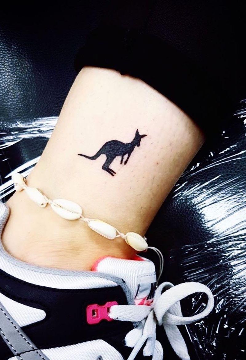 30 Superb Kangaroo Tattoos You Will Like to Try