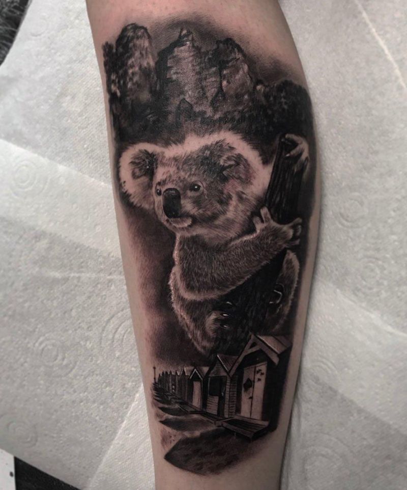 30 Cute Koala Tattoos You Will Love