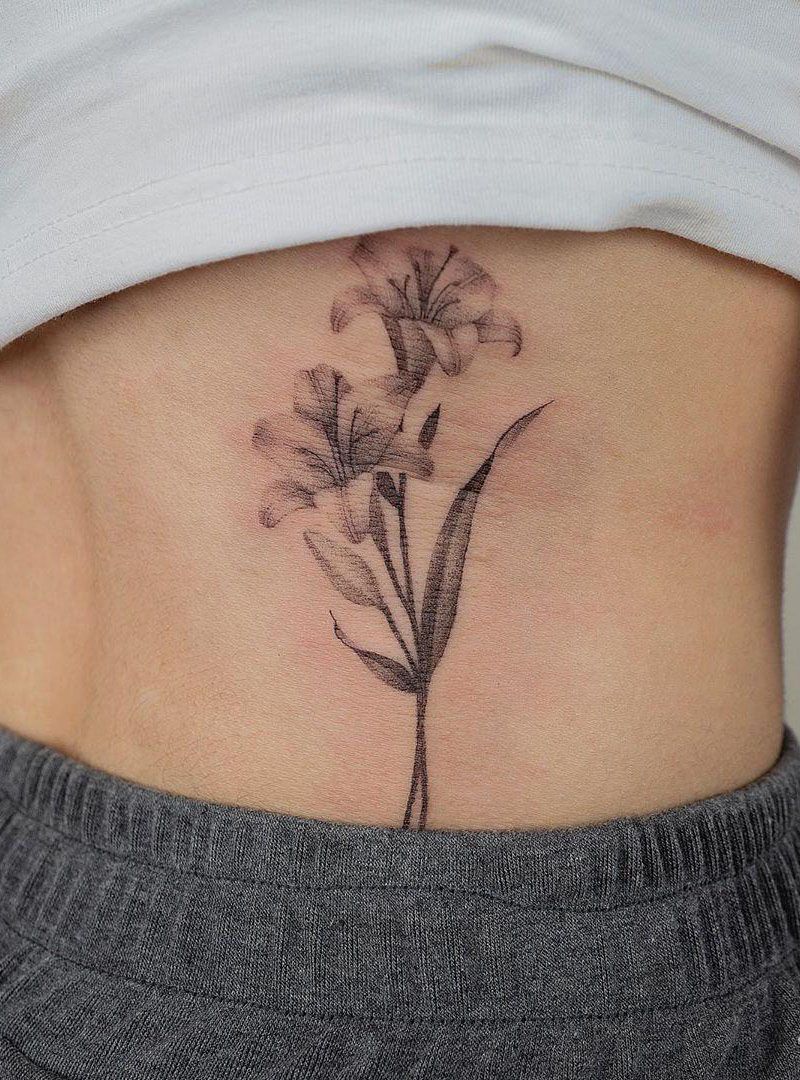 30 Pretty Lily Tattoos to Inspire You