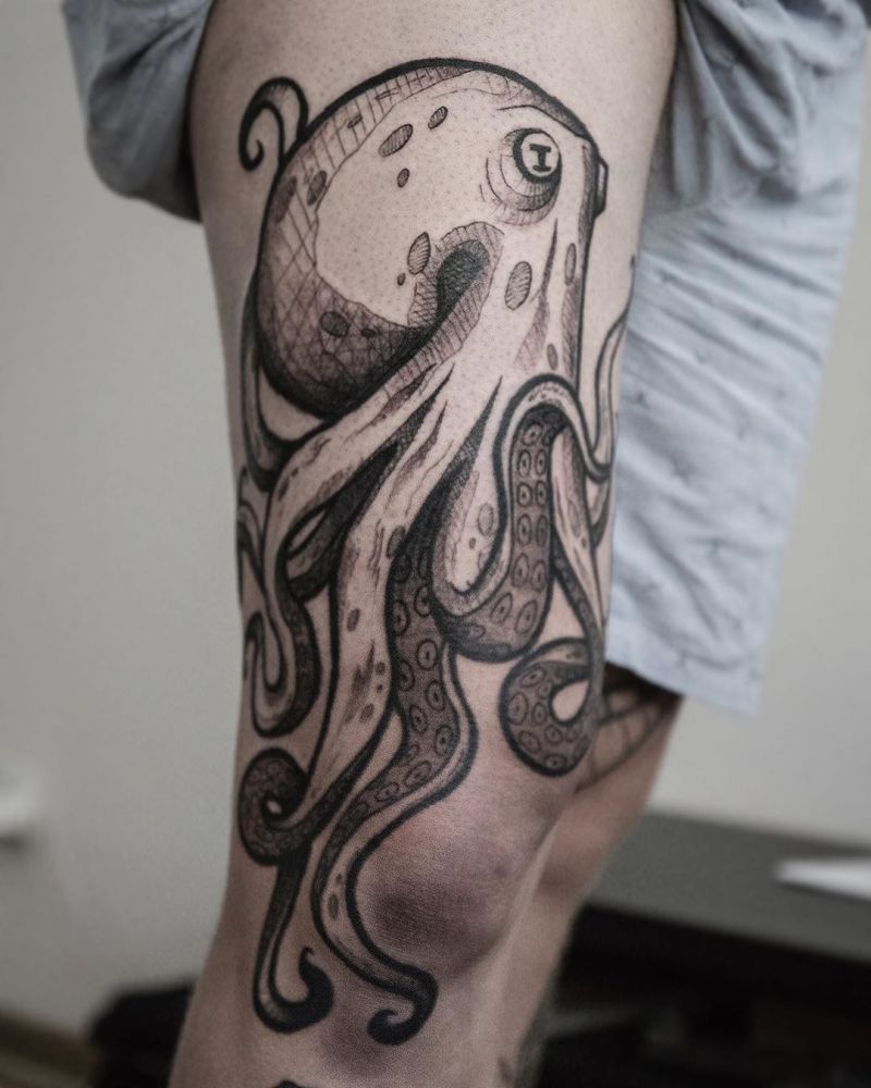 30 Creative Octopus Tattoos You Will Love