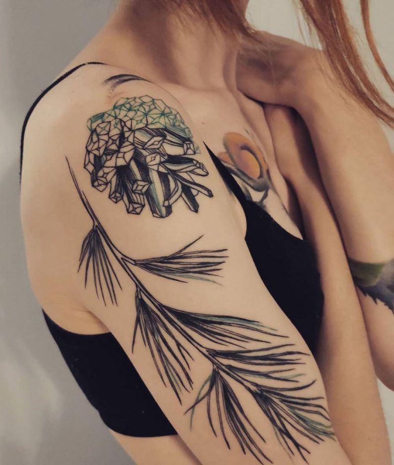 30 Pretty Pinecone Tattoos to Inspire You