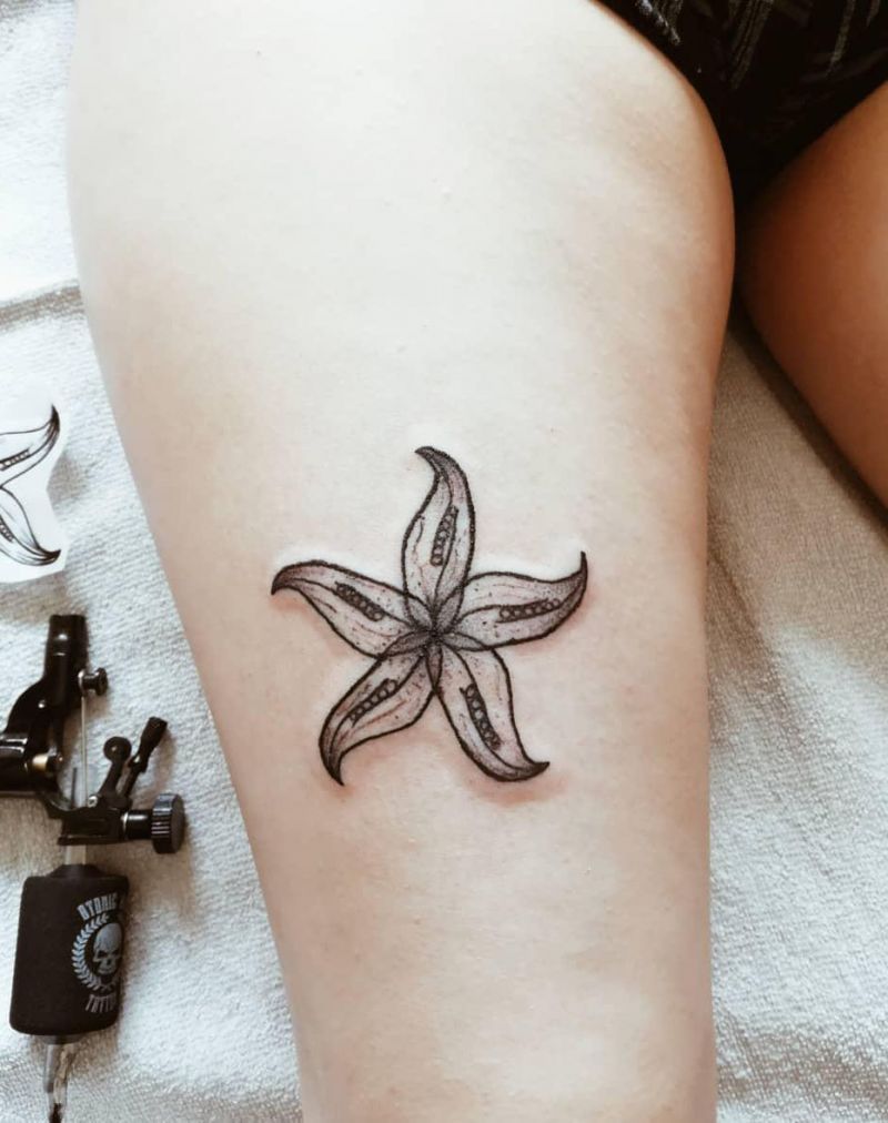 30 Pretty Starfish Tattoos for Your Inspiration