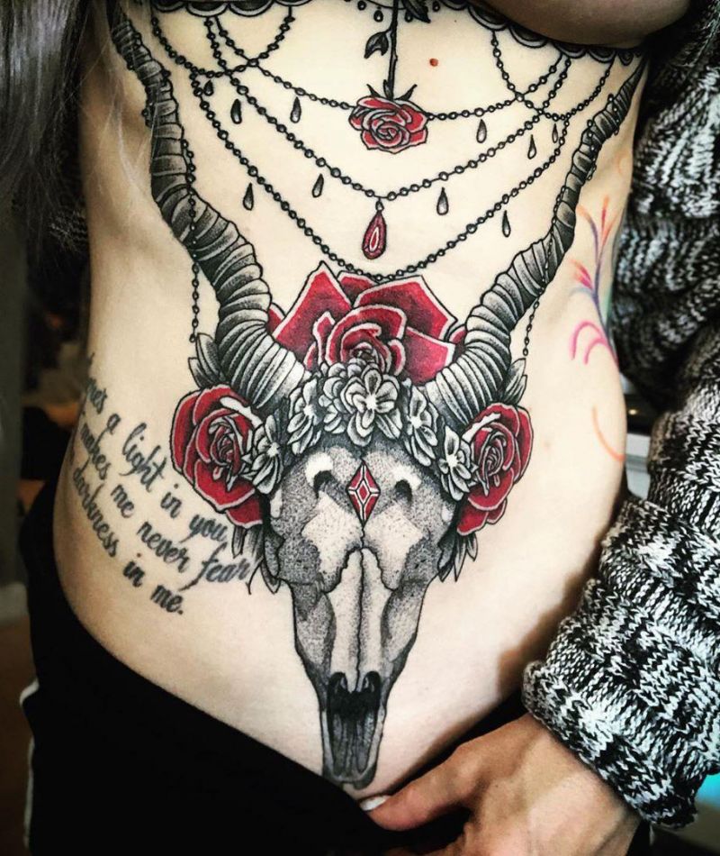 30 Pretty Stomach Tattoos You Will Love