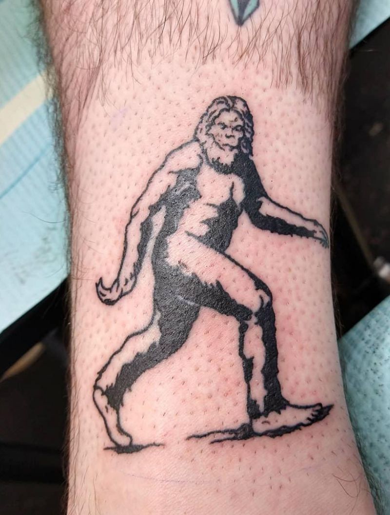 30 Creative Bigfoot Tattoos You Will Love