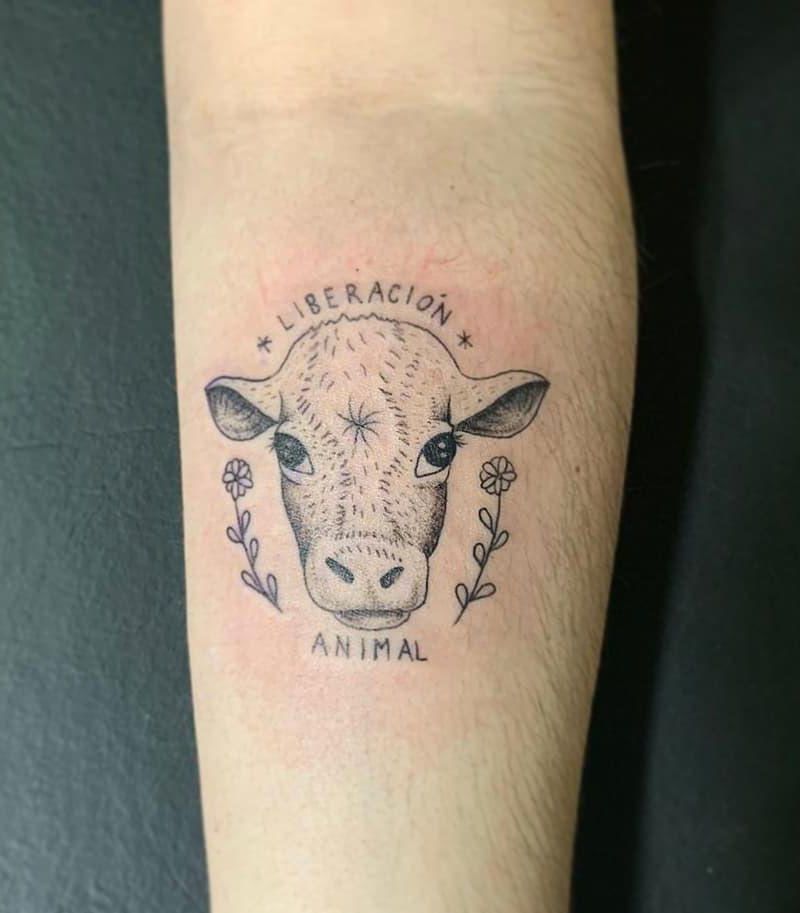 30 Pretty Cow Tattoos You Will Love to Try