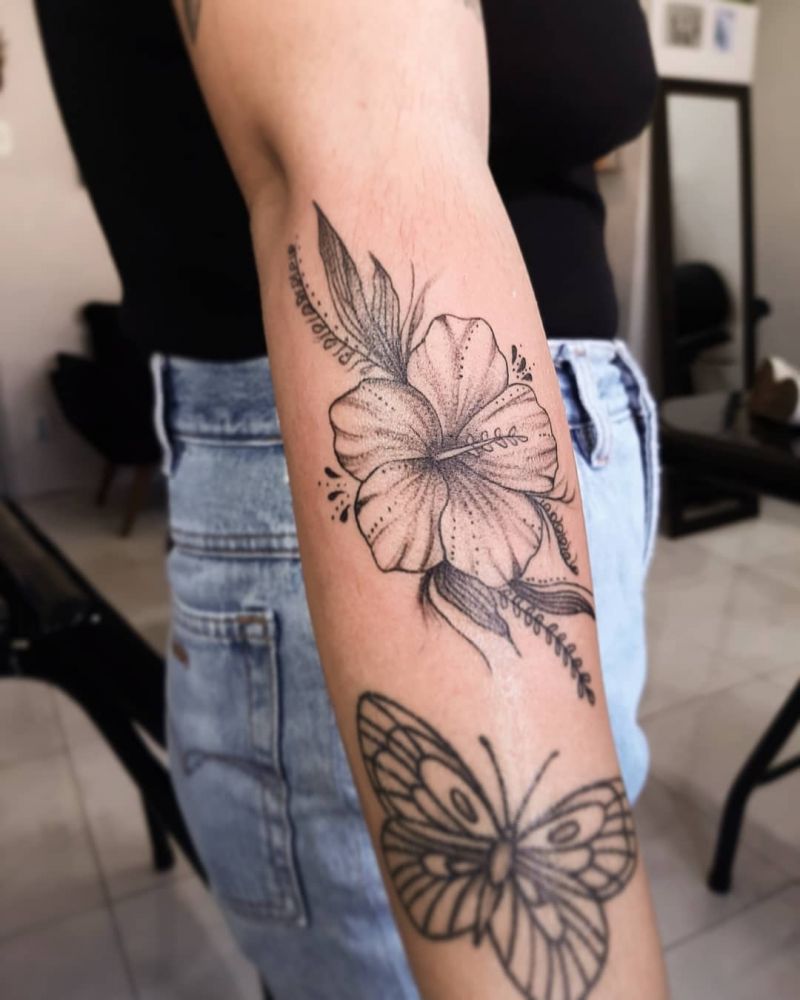 30 Elegant Hibiscus Tattoos You Will Love