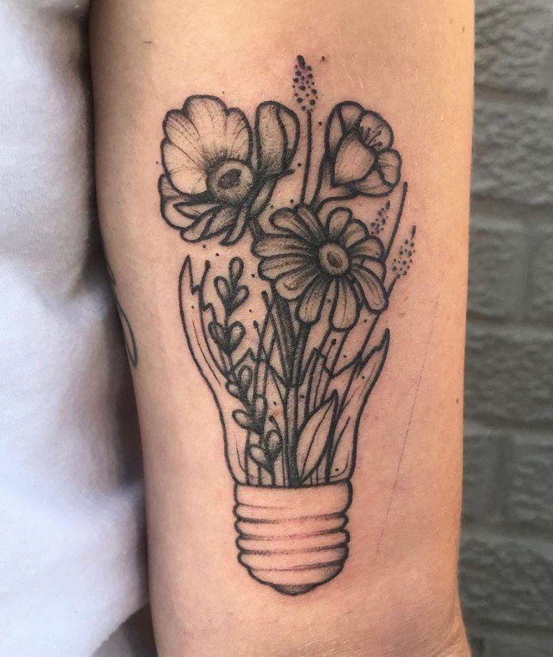 30 Creative Light Bulb Tattoos Light Up Your Life