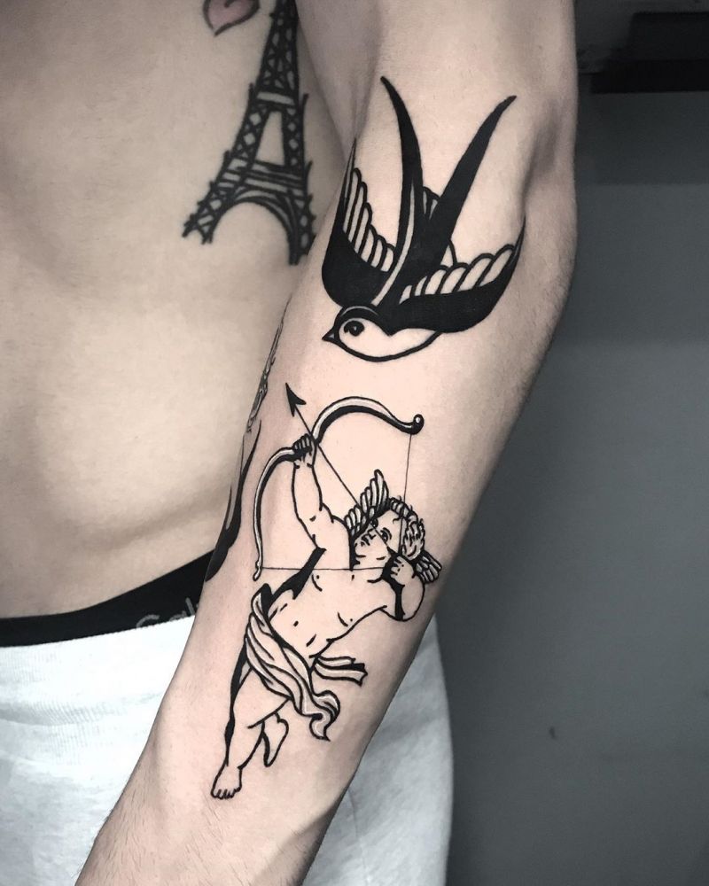 30 Stunning Swallow Tattoos for You to Enjoy