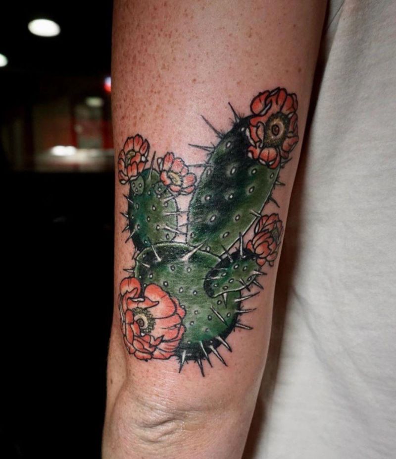 30 Beautiful Cactus Tattoos Enhance Your Personality