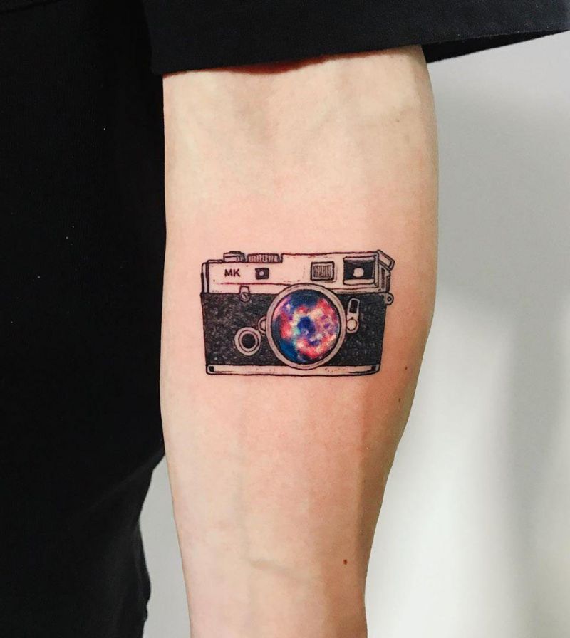 30 Creative Camera Tattoos You Will Love