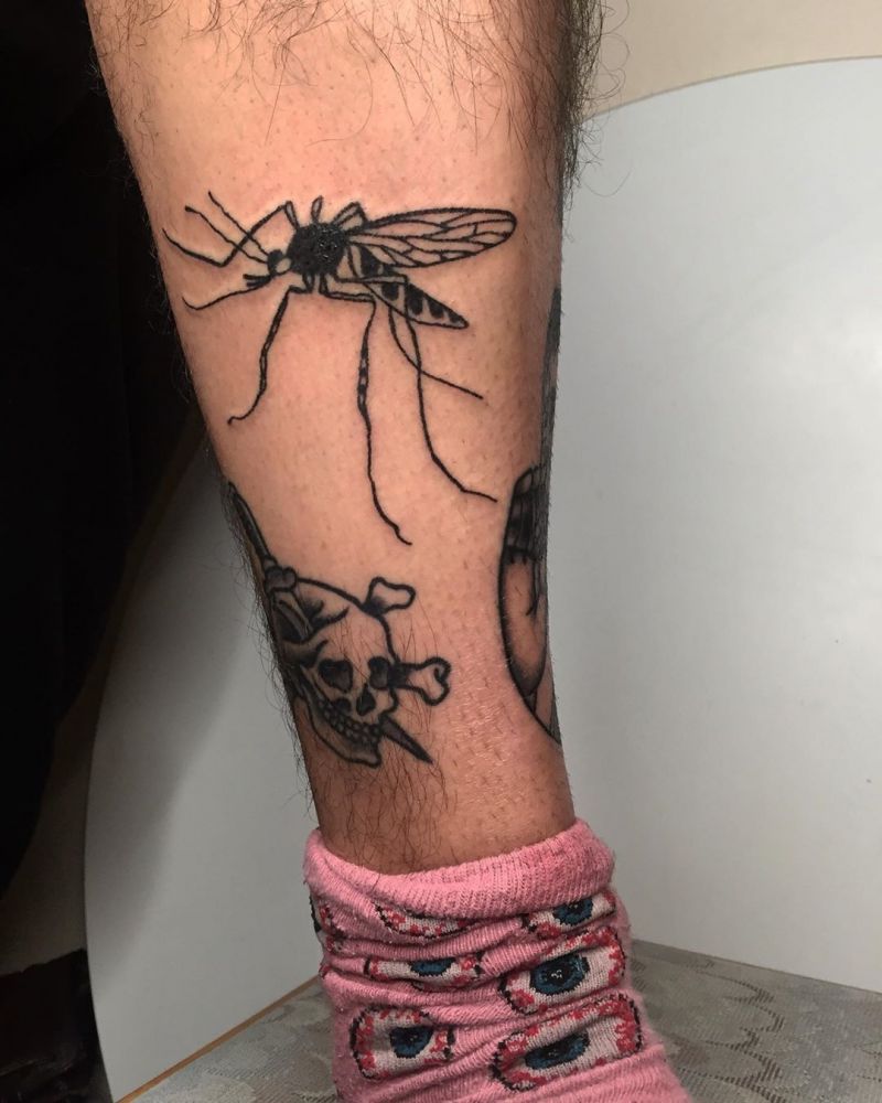 30 Unique Mosquito Tattoos You Will Love