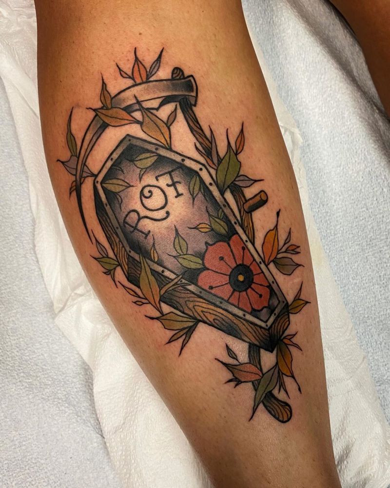 30 Creative Scythe Tattoos You Will Love