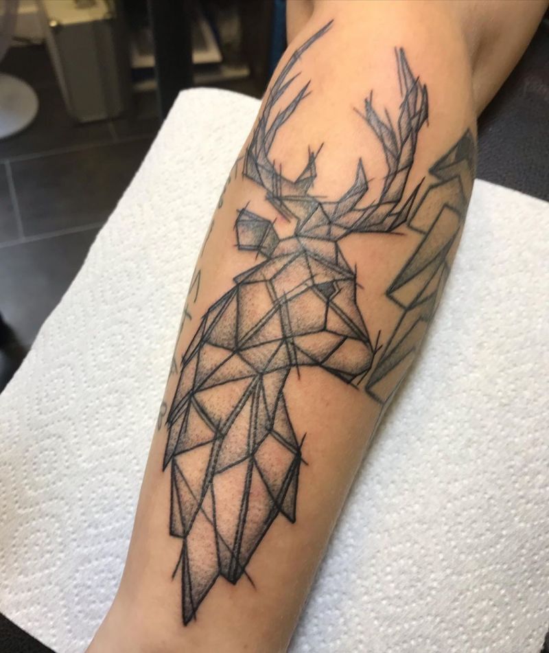 30 Pretty Stag Tattoos That Improve Your Taste