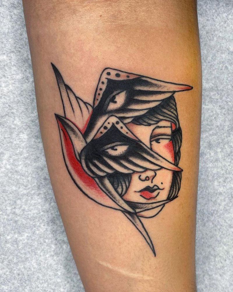 30 Stunning Swallow Tattoos for You to Enjoy