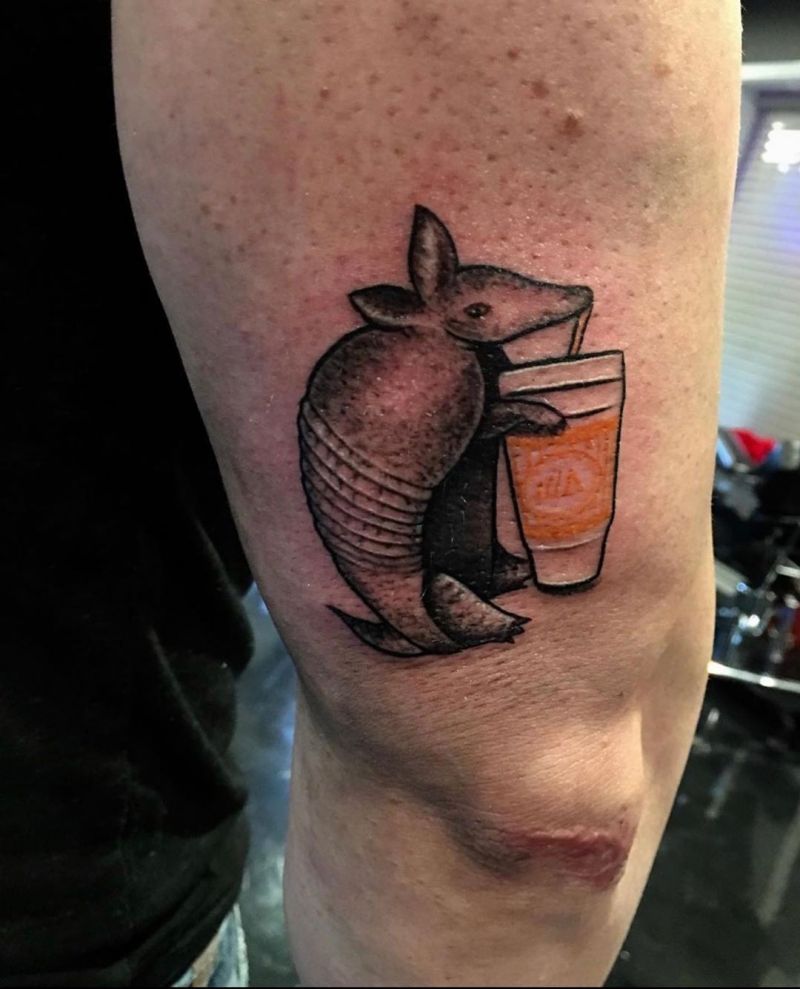 30 Stunning Armadillo Tattoos You Will Love