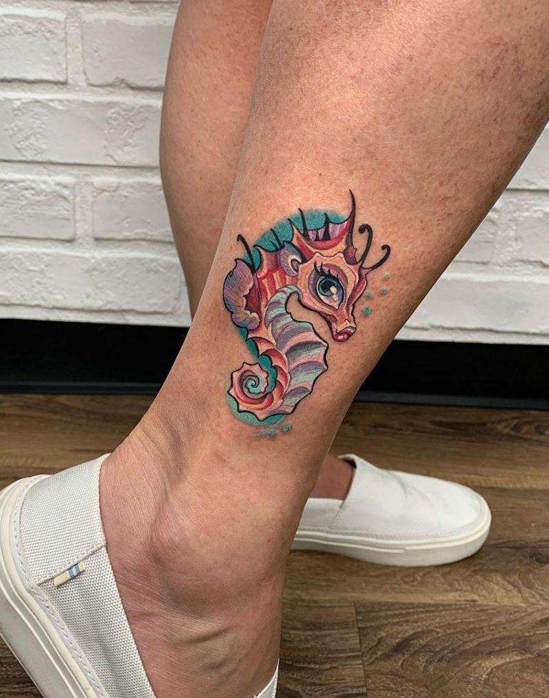 30 Stunning Seahorse Tattoos for Your Inspiration