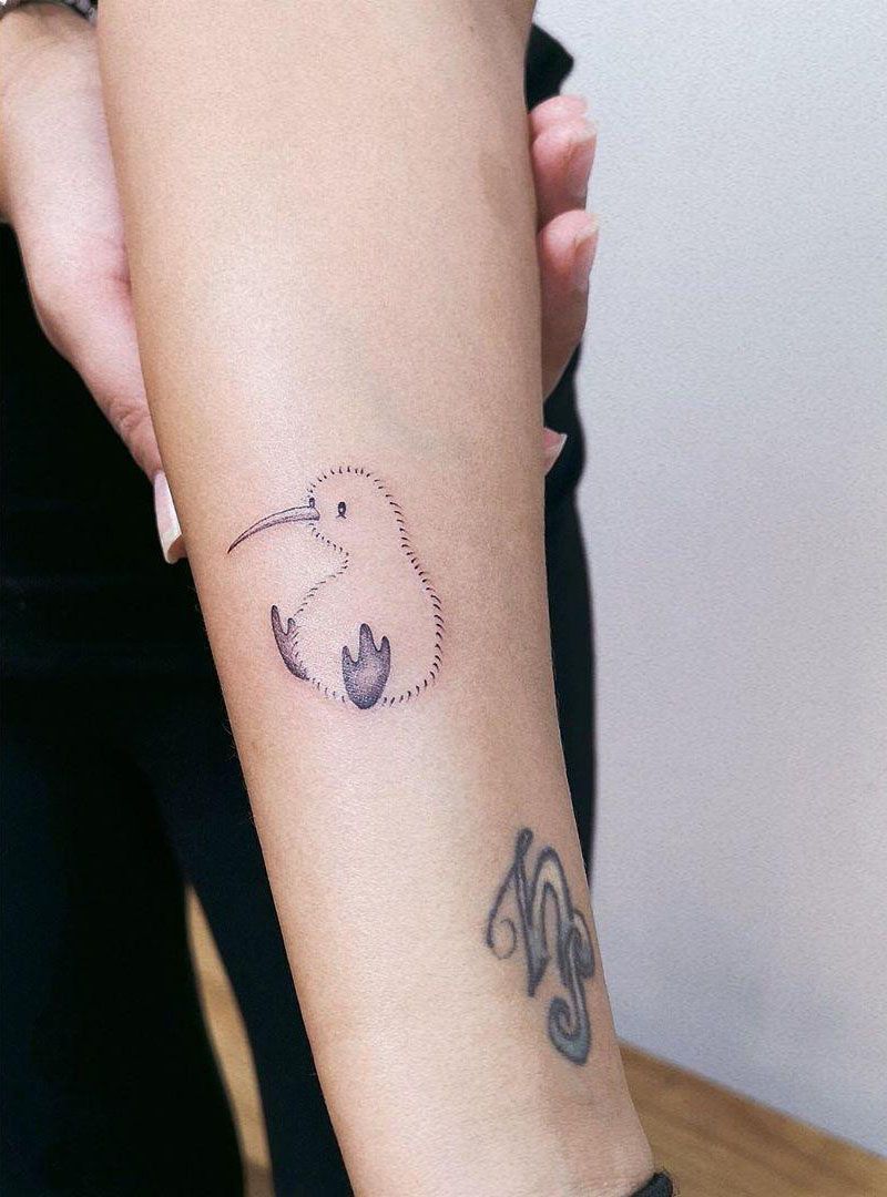 30 Cute Kiwi Tattoos You Will Love