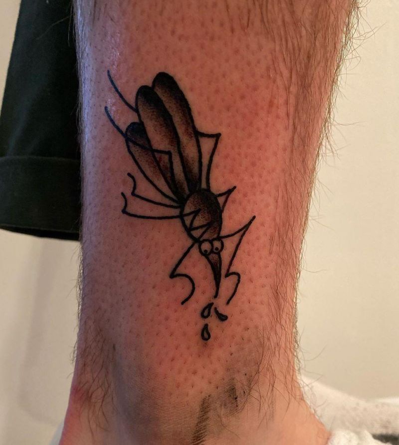 30 Unique Mosquito Tattoos You Will Love