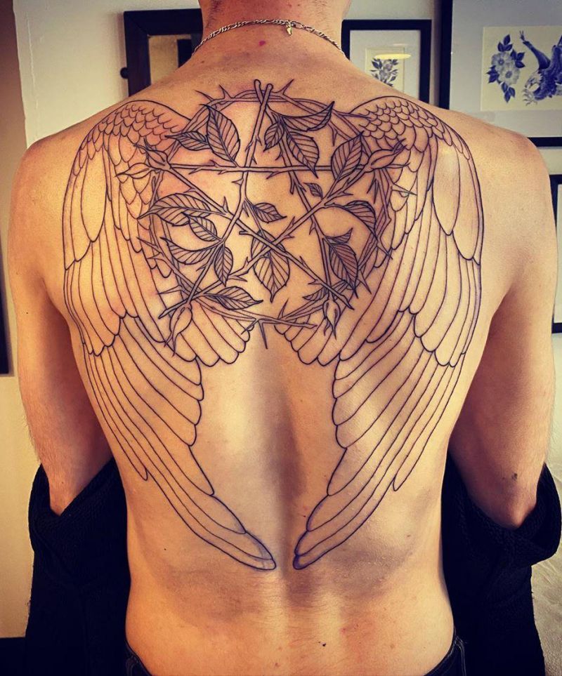 30 Creative Pentacle Tattoos to Inspire You