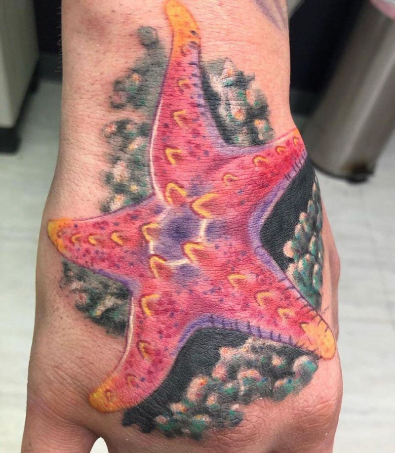 30 Pretty Starfish Tattoos for Your Inspiration