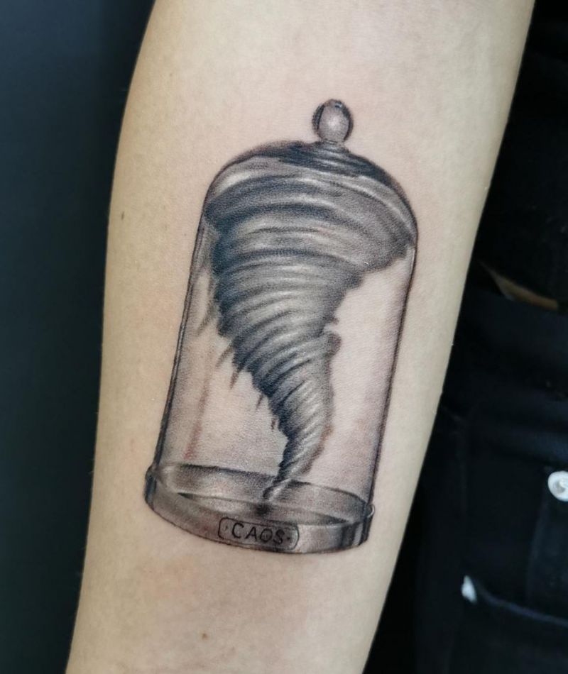 30 Pretty Tornado Tattoos to Inspire You