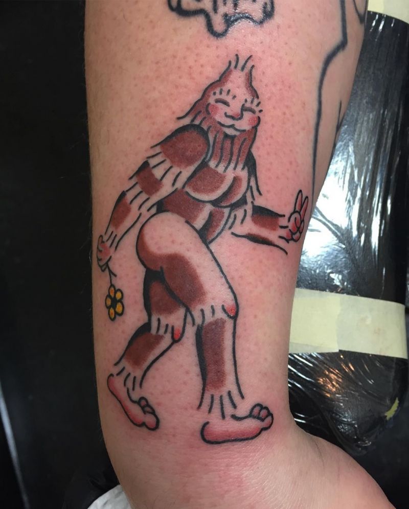 30 Creative Bigfoot Tattoos You Will Love