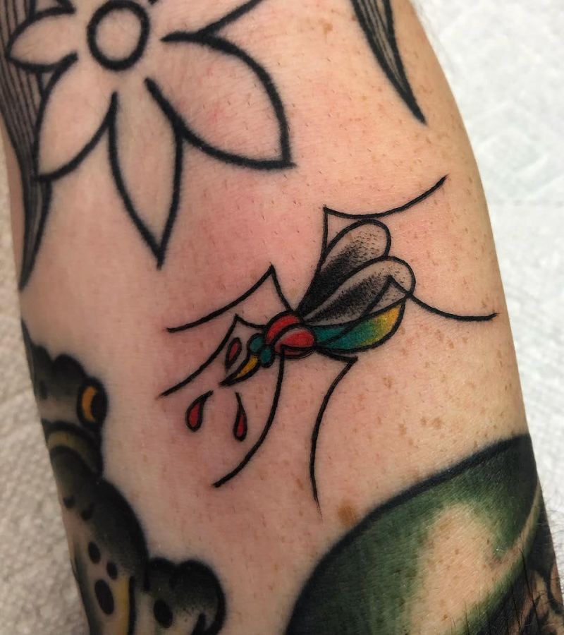 30 Unique Mosquito Tattoos You Will Love