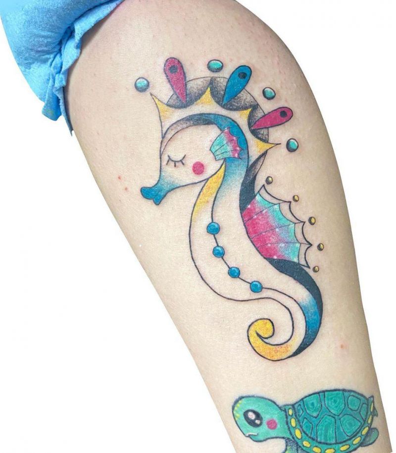 30 Stunning Seahorse Tattoos for Your Inspiration