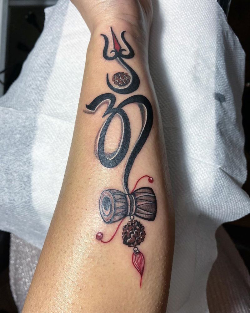 30 Creative Trident Tattoos for Your Inspiration