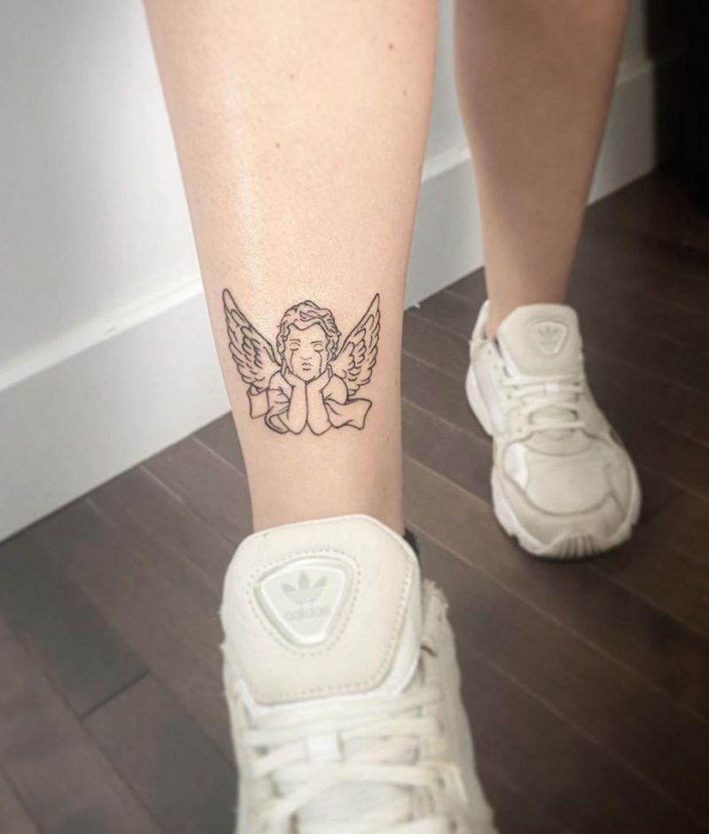 30 Beautiful Angel Tattoos to Inspire You