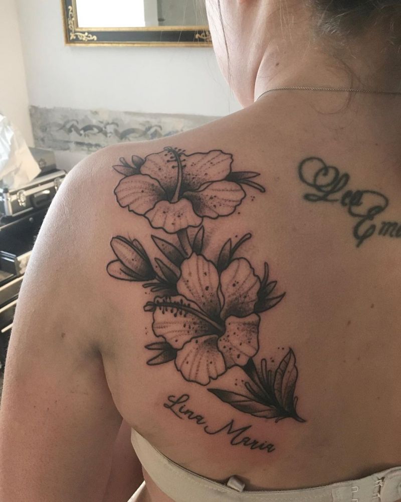 30 Elegant Hibiscus Tattoos You Will Love