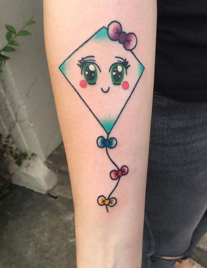 30 Creative Kite Tattoos Give You Inspiration