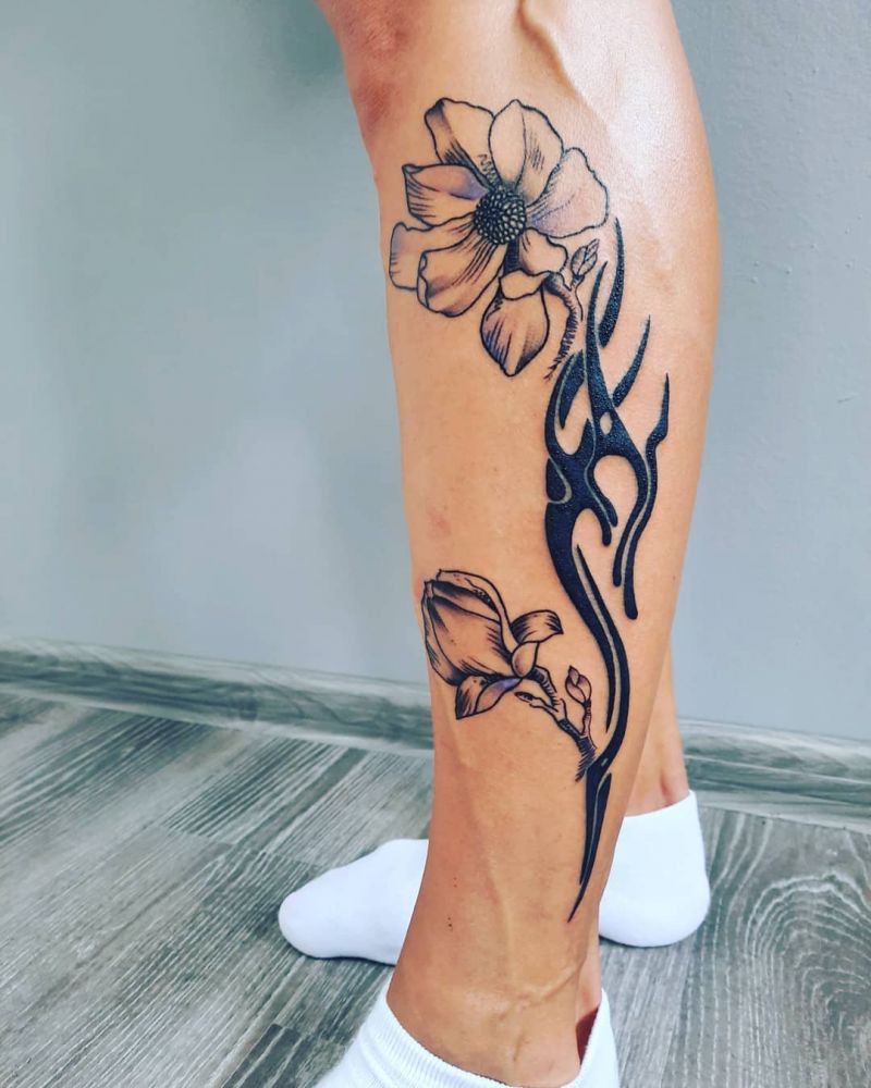 30 Beautiful Magnolia Tattoos You Will Love